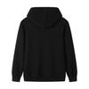 Couple's Casual Solid Color Hooded Sweatshirt - Heavyweight 320g Pure Cotton, Long Sleeve, for Spring and Autumn.