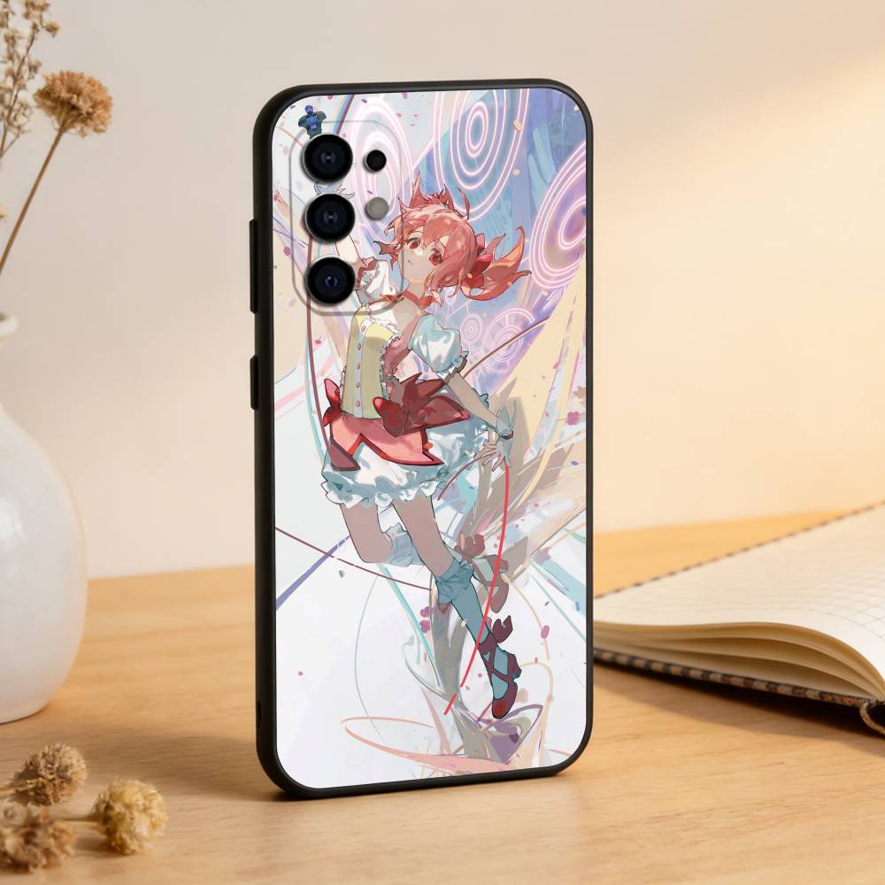 Puella Magi Madoka Magica  Phone Case For Samsung S25,S24,S21,S22,S23,S30,Ultra,S20,Plus,Fe,Lite,Note,10,Black Cover