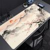 Landscape Ink Painting Mouse Pad Watercolor Mountain View Desk Mat NonSlip Waterproof Smooth For Office Home Desktop Decoration