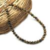 Natural Yellow Tiger Eye Gemstone 8mm Round Beads Jewelry Handmade Designer Necklace 17-21" For Birthday Gift 8BN-31