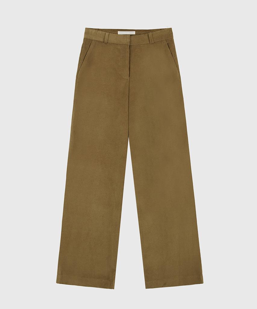 Kwinseulaebis Cotton Corduroy Straight-Fit Pants