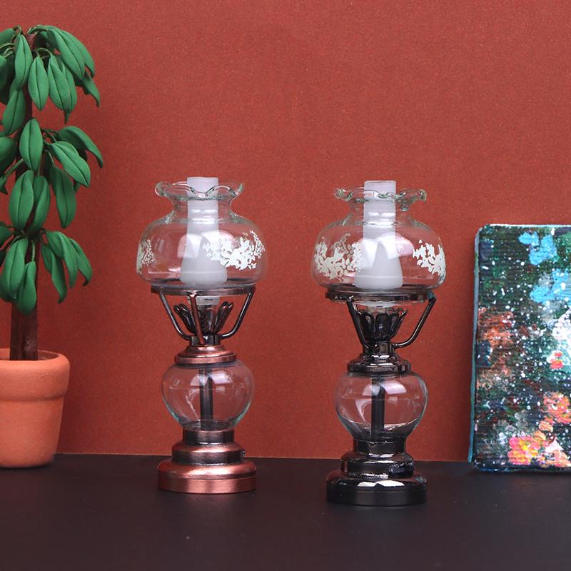 1:12 Puppenhaus Miniatur Led Licht Kerzenhalter Lampe Schreibtisch Lampe Hause Beleuchtung Modell Möbel Dekor Spielzeug Puppe Haus Zubehör