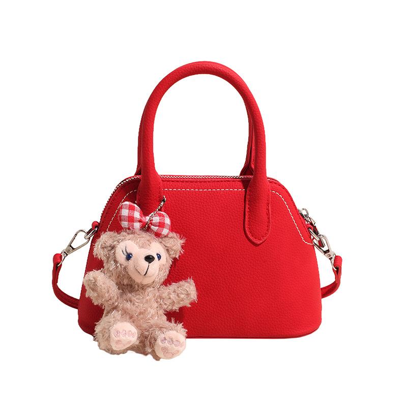 Bolso de Mano con Carcasa para Mujer Nuevo Bolso de Hombro Versátil de Moda Bolso Mensajero