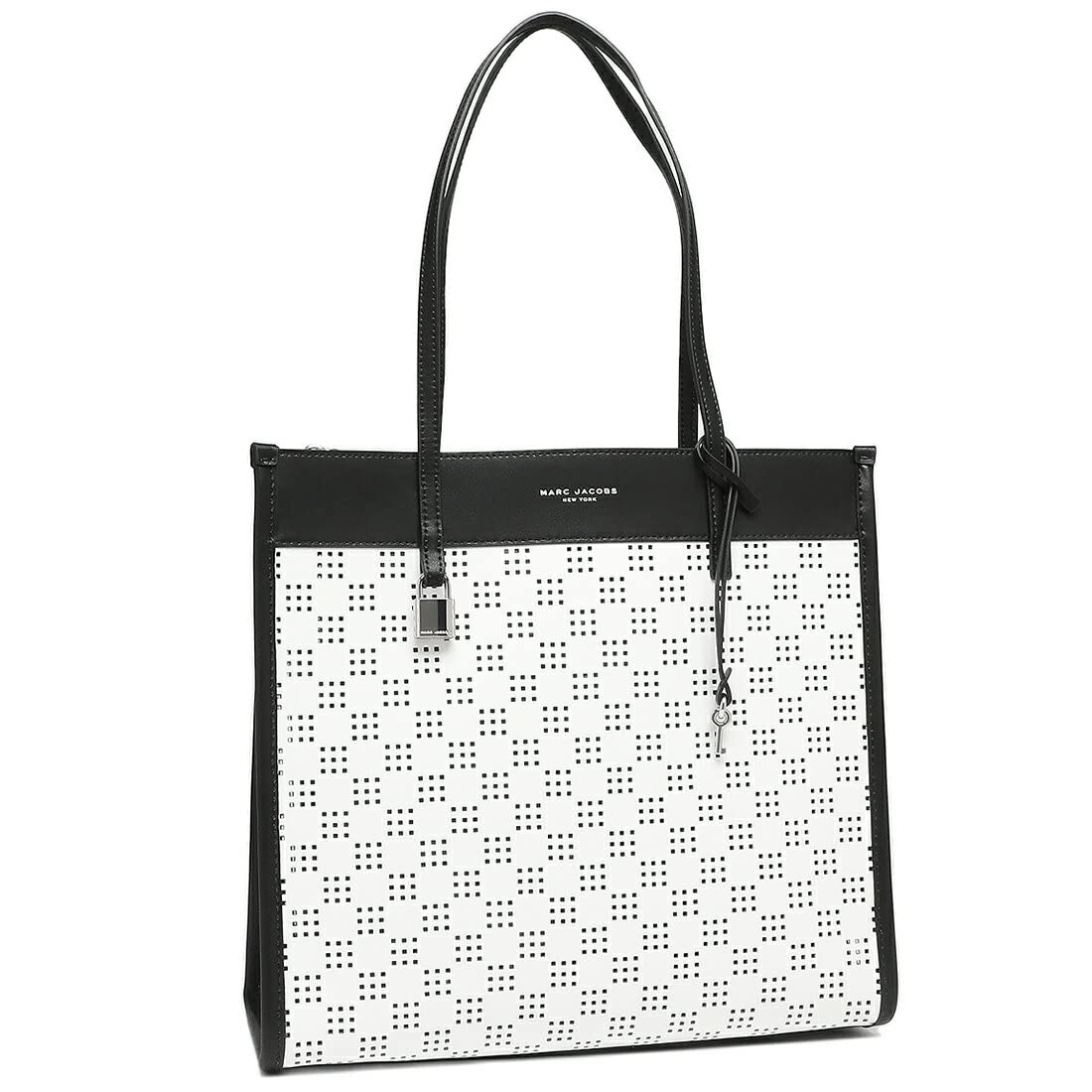 

Outlet Tote Bag Grind White Multi H008L01SP22 164 Compatible with A4 [Marc Jacobs] Women s [Item]