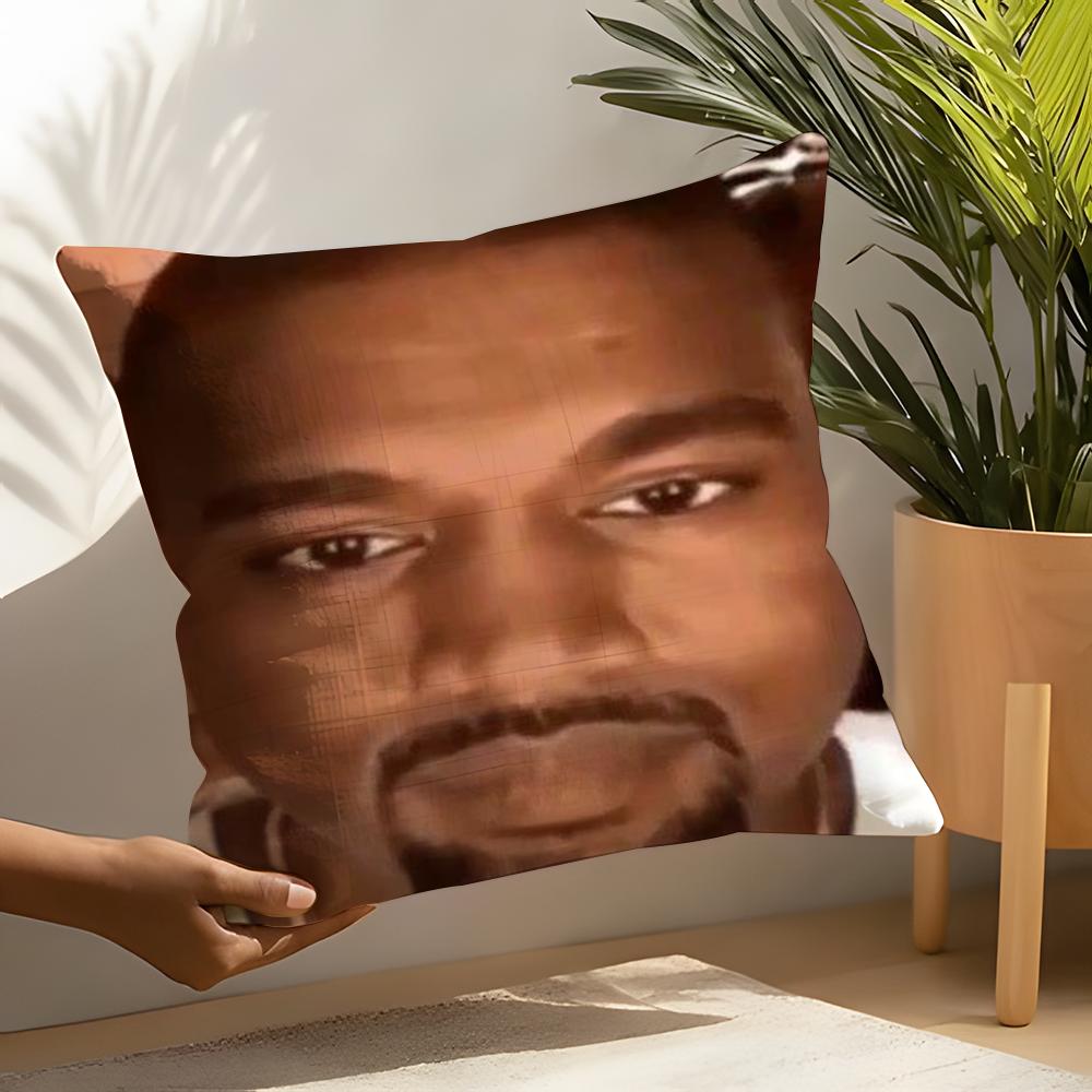 Funny kkanye meme Pillow Case Home Living Room Decoration Linen Pillow Cases Cushion Cover