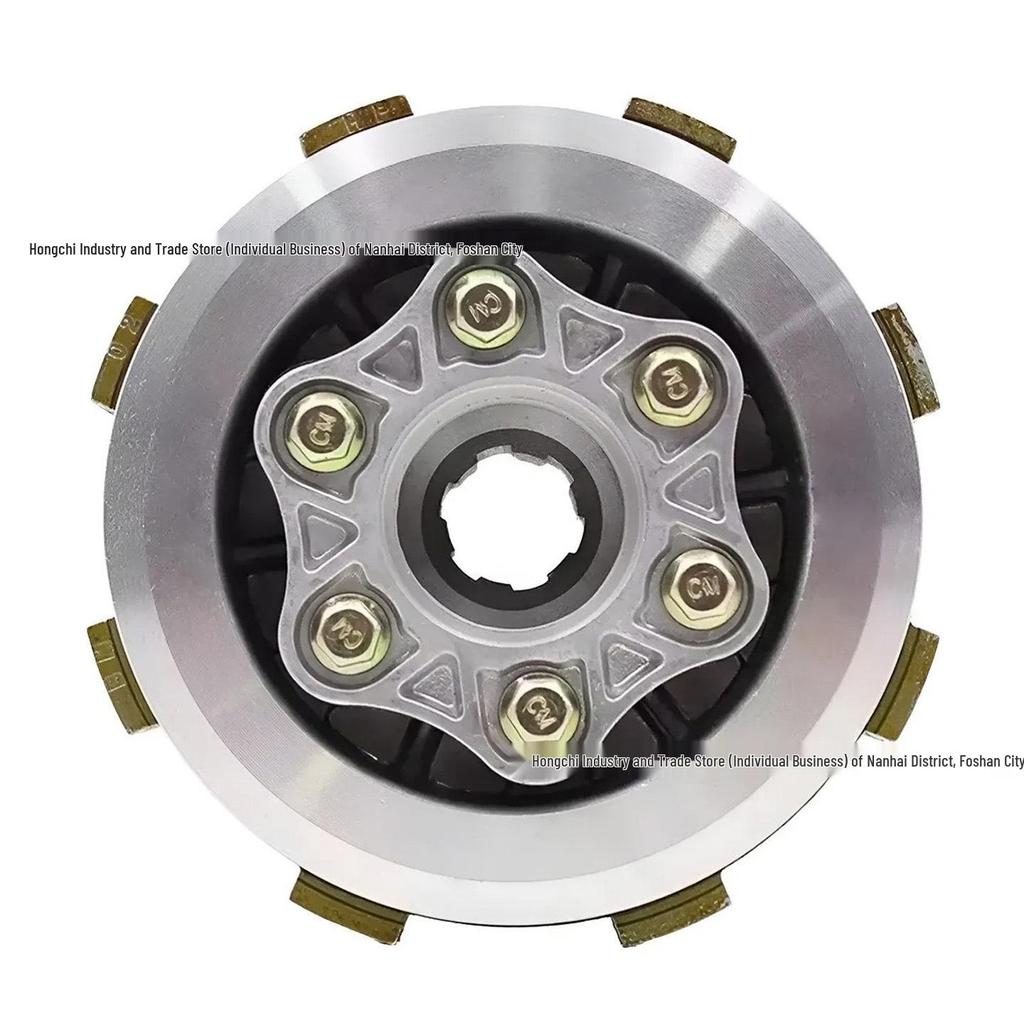 Meikeduo Motorcycle Clutch Assembly 6-Stud 6-Plate for FT/CG150 Dm200 Rt250zs