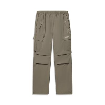 Li Ning Wade Series Straight Leg Comfortable Loose Casual Pants Men Bottoms AKXW067-3