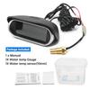 2 in 1 Car Gauge Water Temperature Voltage Volt Gauge Meter for 12V 24V Universal Truck Car LED Fahrenheit Degree Auto Gauge