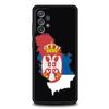 Phone Case For Samsung Galaxy A15 A13 A51 A71 A41 A31 A21S A03S A05 A35 A32 A55 A23 A25 A33 A53 A73 5G Serbia Flag TPU Cover