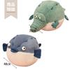 All Trust Crocodile Pufferfish Plush Toy Body Pillow Animal Gift Healing (Crocodile)