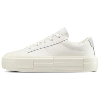 Sneakers alla moda, comode e resistenti, a taglio basso, per donna, in bianco