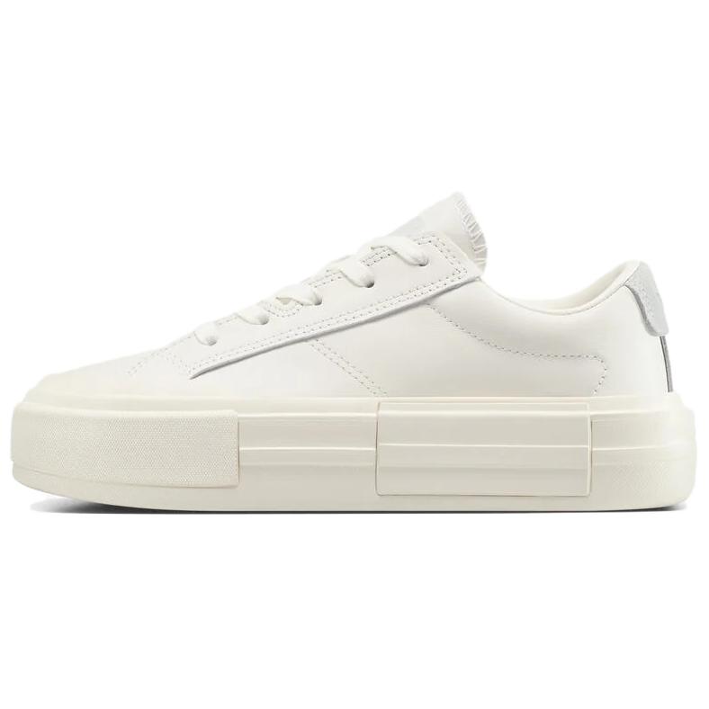 Converse Cruise Leather Low Rainwashed Grey Women Sneakers Cream Vintage-White A15818C