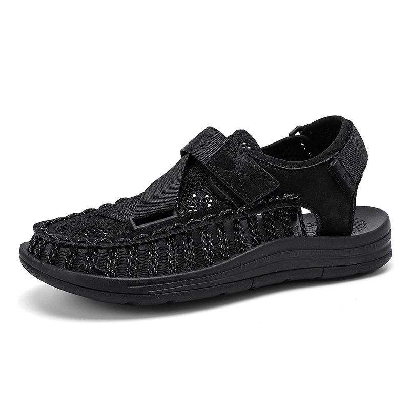 Fashion Summer Men Sandals Mens Casual Shoes Outdoor Male Man Men Leather Sandals for Men Beach Shoes