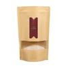 High-Definition Kraft Paper Stand-Up Pouch for Tea and Nuts