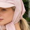 Turban Hat Adjustable Rear Strap Sweet Bow Widened Brim Blocks UV Rays Neck Protection Quick-Dry Ventilated Sun Hat