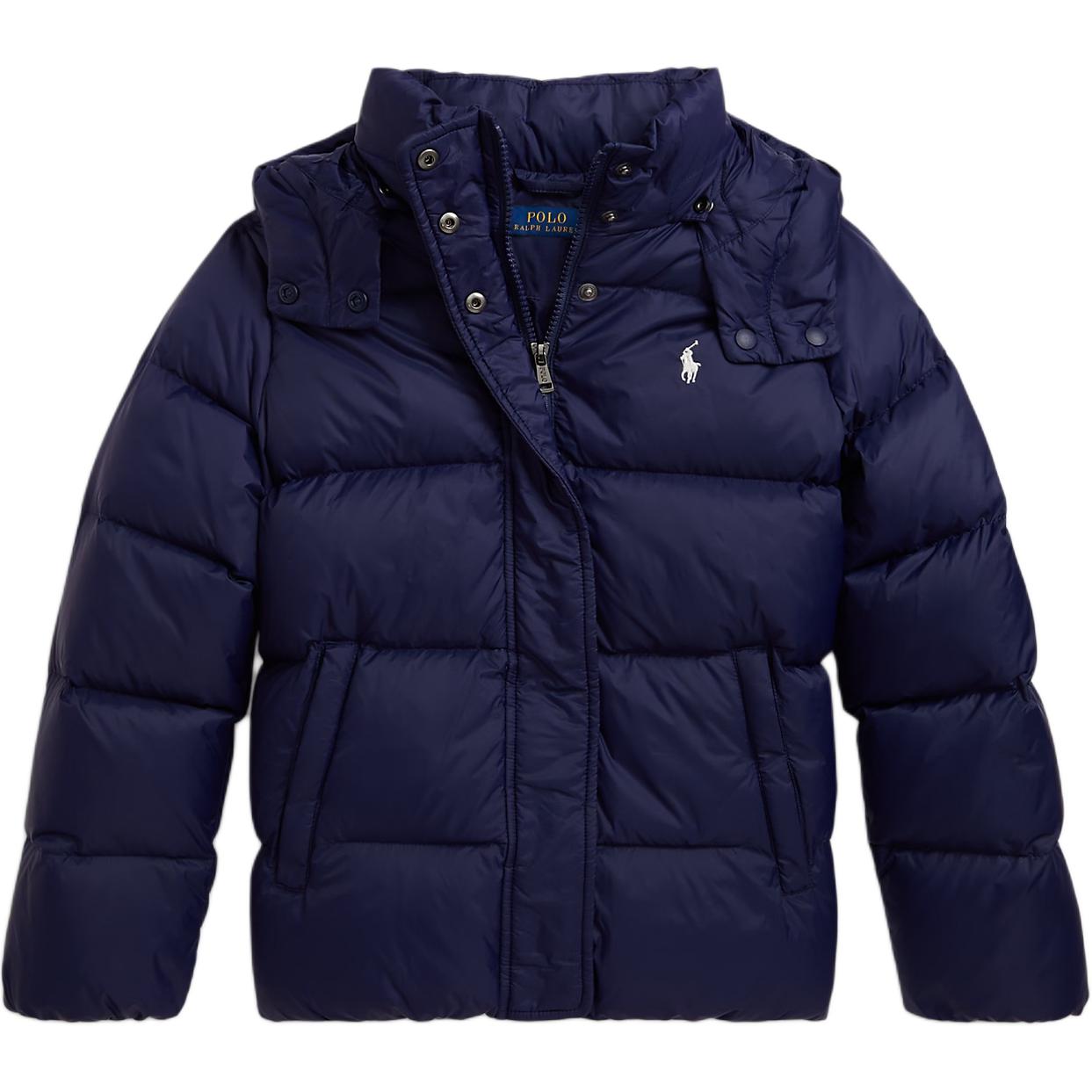 

Polo Ralph Lauren Пуховик с вышивкой пони, на молнии, с капюшоном, с длинными рукавами, детские куртки 313970102-500 XL