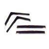 J&amp;J AUTOMOTIVE | Heko Deflecteurs d'air Déflecteurs de Vent Pour Land Rover Discovery 2, 1999-2004