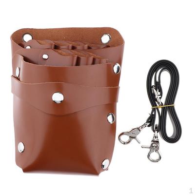 Pouch with Belt for Hairdressers, Salon Hair Barber S Beard Cut Shear Pet Hairdressing Tools