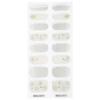 Self-Adhesive Gel Nail Stickers Full Nail Wraps Nail Decals Semi-Cured Polish Strips Nail Art Decoration for Women Girls