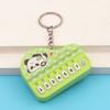 Mini Size Musical Instrument Toy Portable Piano Key Chain Electronic Keyboard Keychain  Children