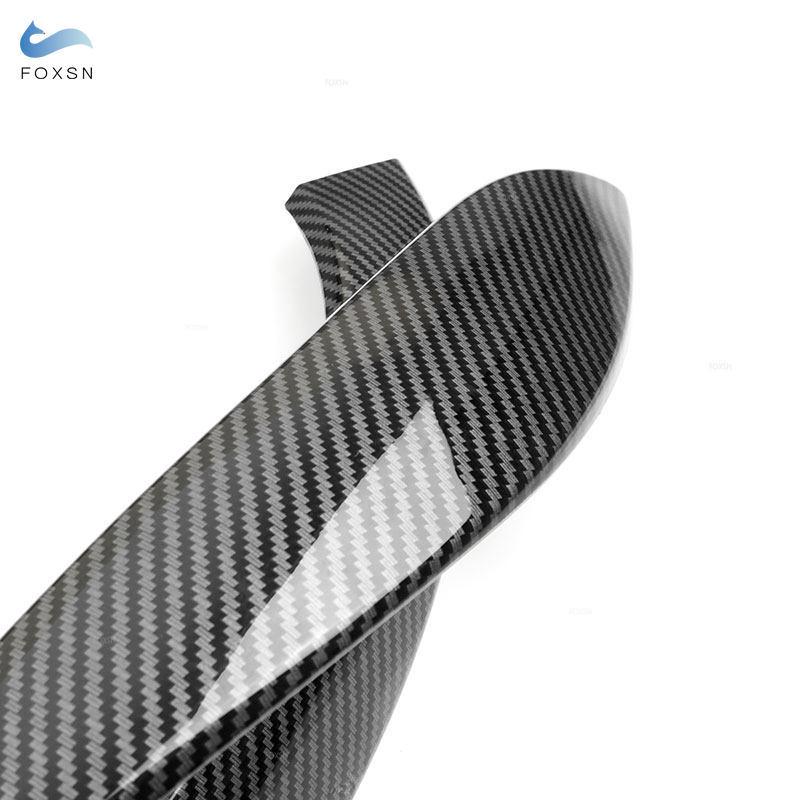 For BMW 3 4 Series F30 F34 F32 F36 F80 F82 Carbon Fiber Texture Inner Left Right Door Handle Outer Cover Door Pull Replacement
