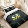 Sada povlečení 1 povlak na přikrývku 2 povlaky na polštář Potisk Green Bay Packers Ložnice Domácí dekorace