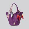 Senior Sense of Foreign Niche Design Bag Women 2025 New Popular Internet Celebrity Lock Handbag Versatile Bucket Bag
