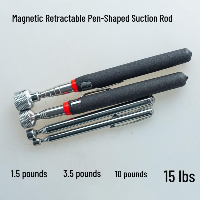 Yunbei Telescopic Magnetic Pickup Tool Set: 1.5, 3.5, 10, 15 Lbs Capacity