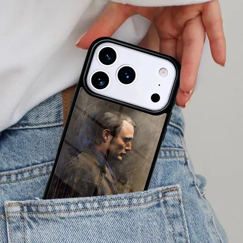 

Hannibal soft Phone Case for iPhone 16e 15 14 13 12 17 Pro Max Plus Air 17pro Cover Coque iPhone 16 Pro Max
