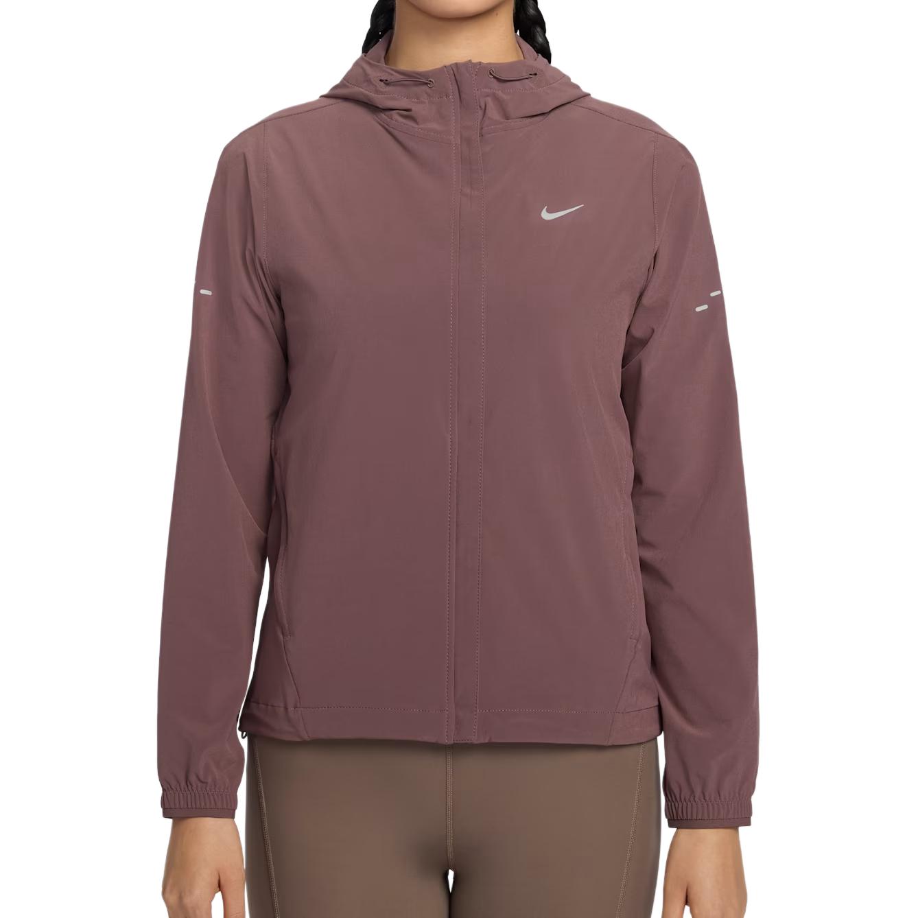 

Nike Swoosh FW25 Swift Waterproof Breathable Hooded Zip Long Sleeve Running Jacket Women jackets HQ0651-502 XL