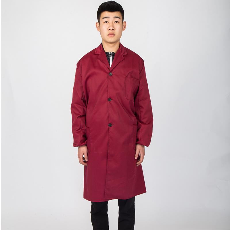 

Unisex Long-Sleeve Blue Polyester Cardigan for Warehouse and Logistics Work XXXL малиновый