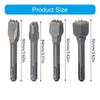 Electric Hammers Chisel Drill Bit Cement Wall Concrete Roughening Tool Bushing Bit for Round-handled Tool