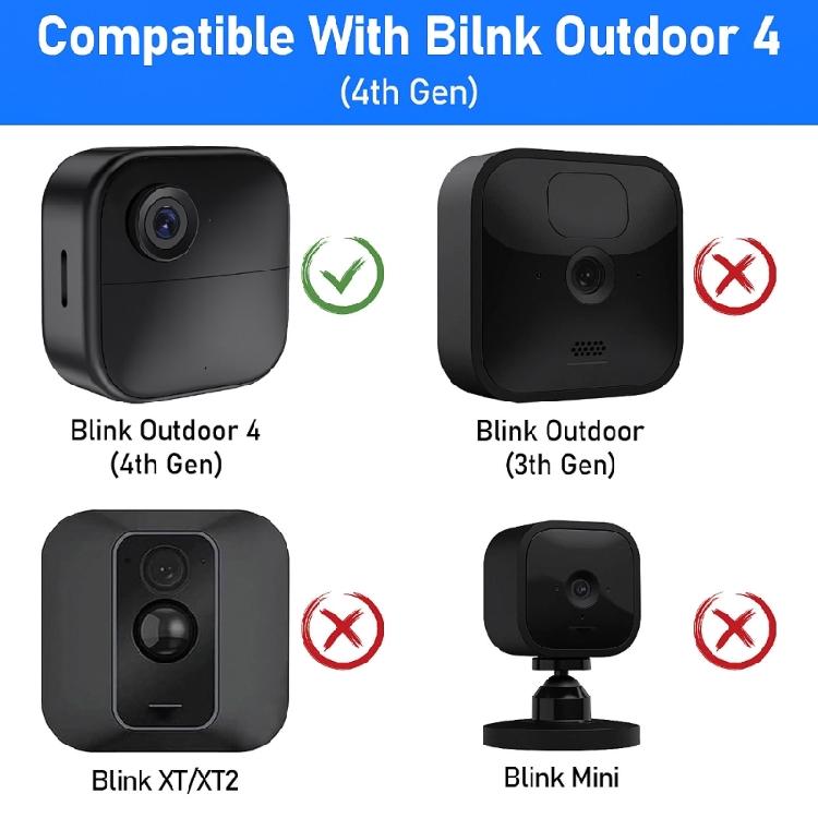 Custodia Protettiva in Silicone Versatile per Telecamere Blink Outdoor 4