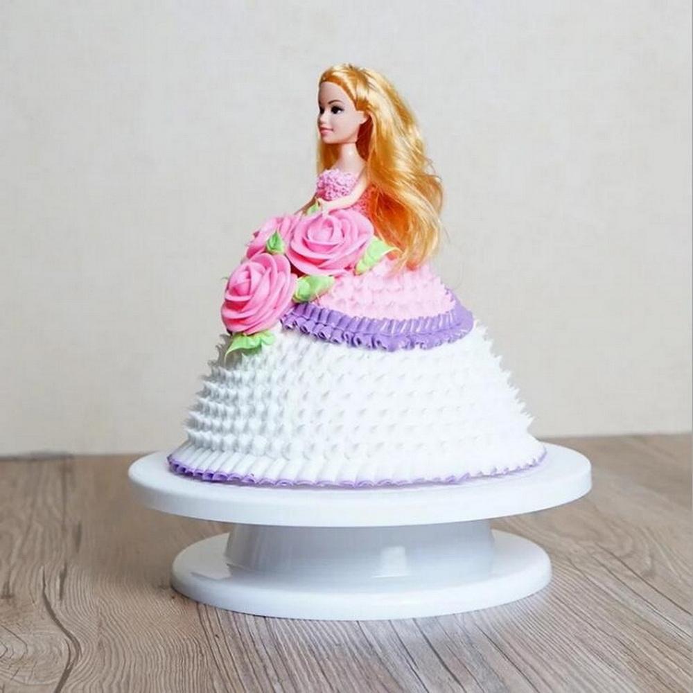 Cake Base Cake Decorating Tools Rotating Cake Stand Sugar Craft Turntable Platform Cupcake Swivel Plate Revolving Baking Tools