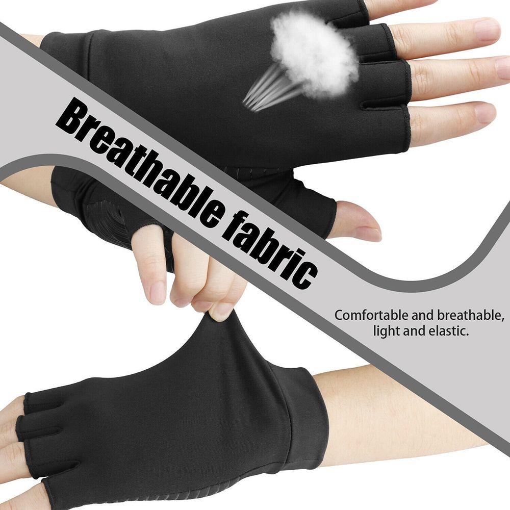 Joint Care Compression Rheumatoid Finger Pain Relief Arthritis Gloves Copper Glove Wrist Brace