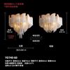 Aluminum Chain Ceiling Chandelier Living Room High Quality Home Decor Bedroom Light Fixture Study Indoor Lighting