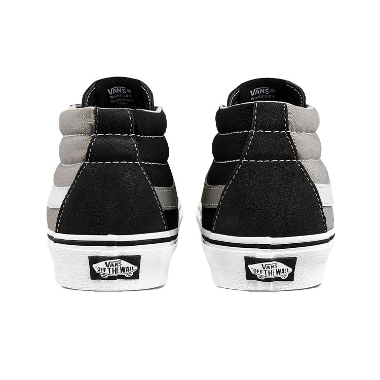 Vans Unisex Sk8-Mid Black White Grey VN0A3WM32PD
