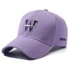 Baseballmütze mit Buchstabenstickerei, Unisex, für den Außenbereich, Sonnenschutz, Baseballmütze für Herren und Damen, Snapback-Hut, Sonnenblende, Fischerhut, Schirmmütze