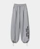 PRINOAR Slow And Soft String One-Pleat Wide Pants - Melange