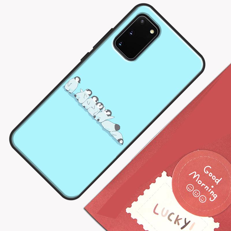 Cute Penguin Pattern Phone Case For Samsung Galaxy S26 S25 Ultra S20 S21 S22 S23 S24 S10 Plus S25 FE Cover Shell