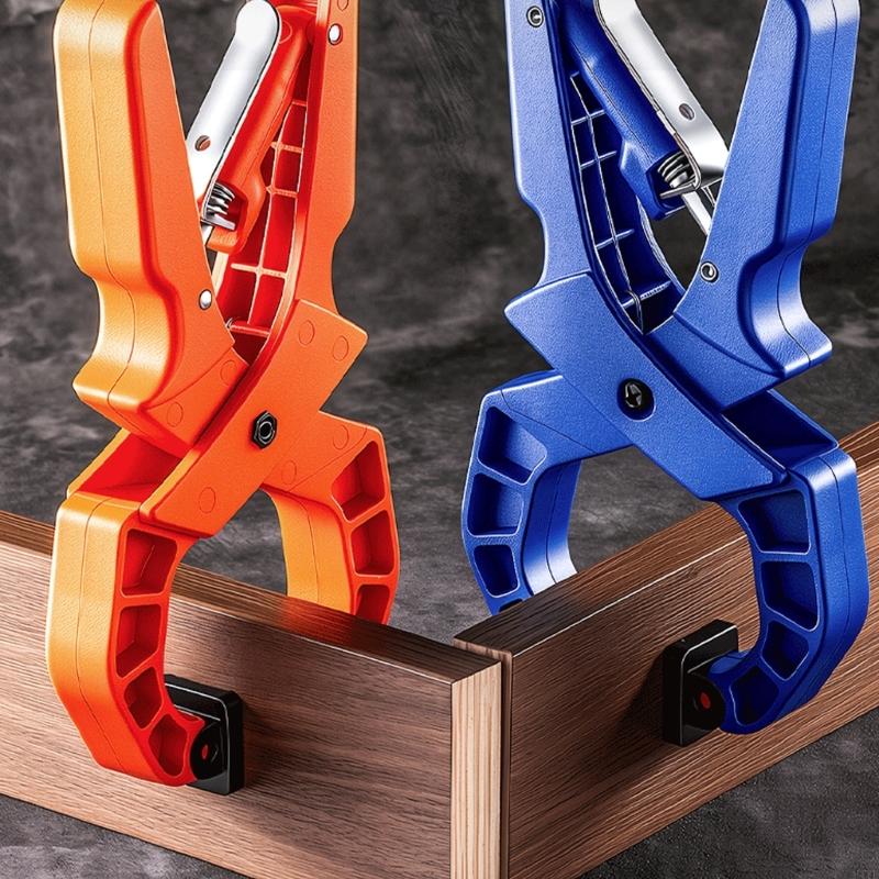 Carpentry Clip Quick Ratchet Carpenter Tool Woodworking Clamp Photography Spring Clamps For Precisely Woodworking Tasks M4YD