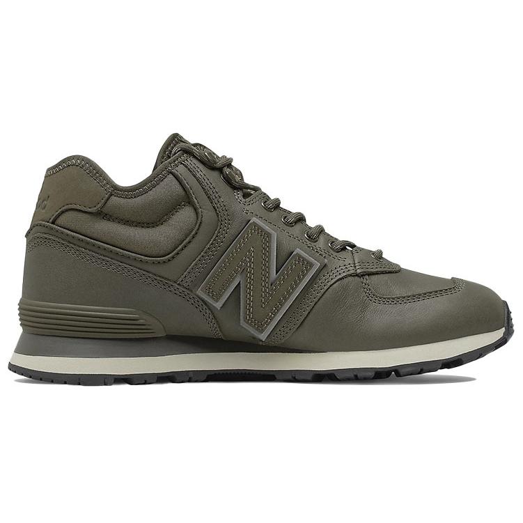 New Balance Zapatillas Casuales de Caña Media Serie 574 Verde Oliva MH574BG1