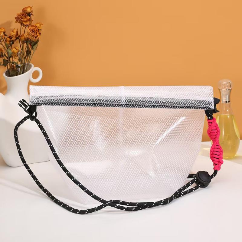 Large Capacity Drawstring Shower Storage Bag Portable Beach Swimming Toiletry Bath Cosmetic Makeup Bag