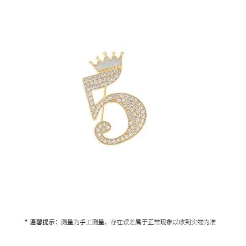 1pc Delicate Pearl Moon Star Brooch for Men Women Fashion Rhinestone Brooches Pins Jewelry Accessories Party Gifts