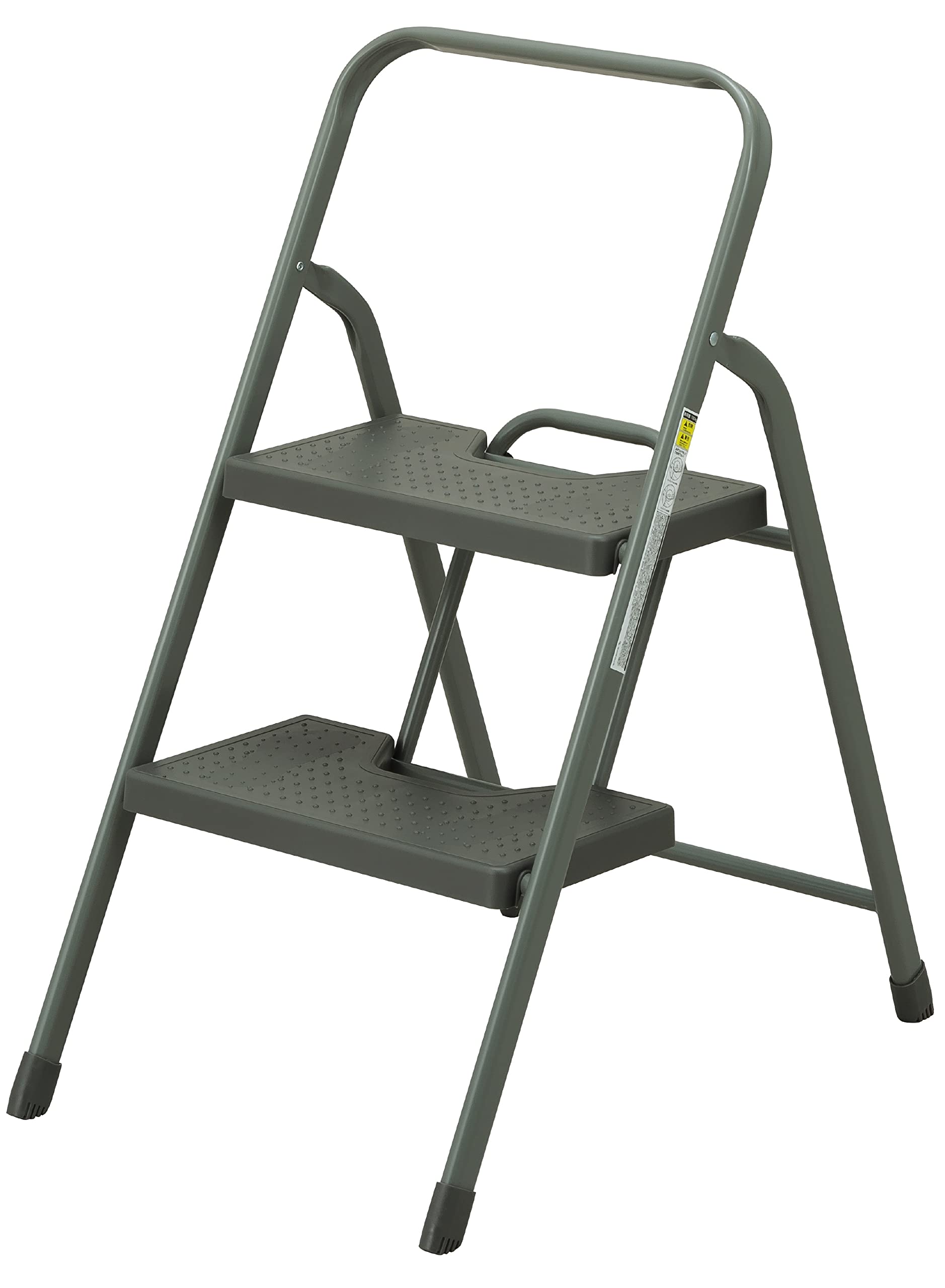 

CB Japan Складная стремянка, Серая, 2 ступени, Грузоподъемность 100 кг