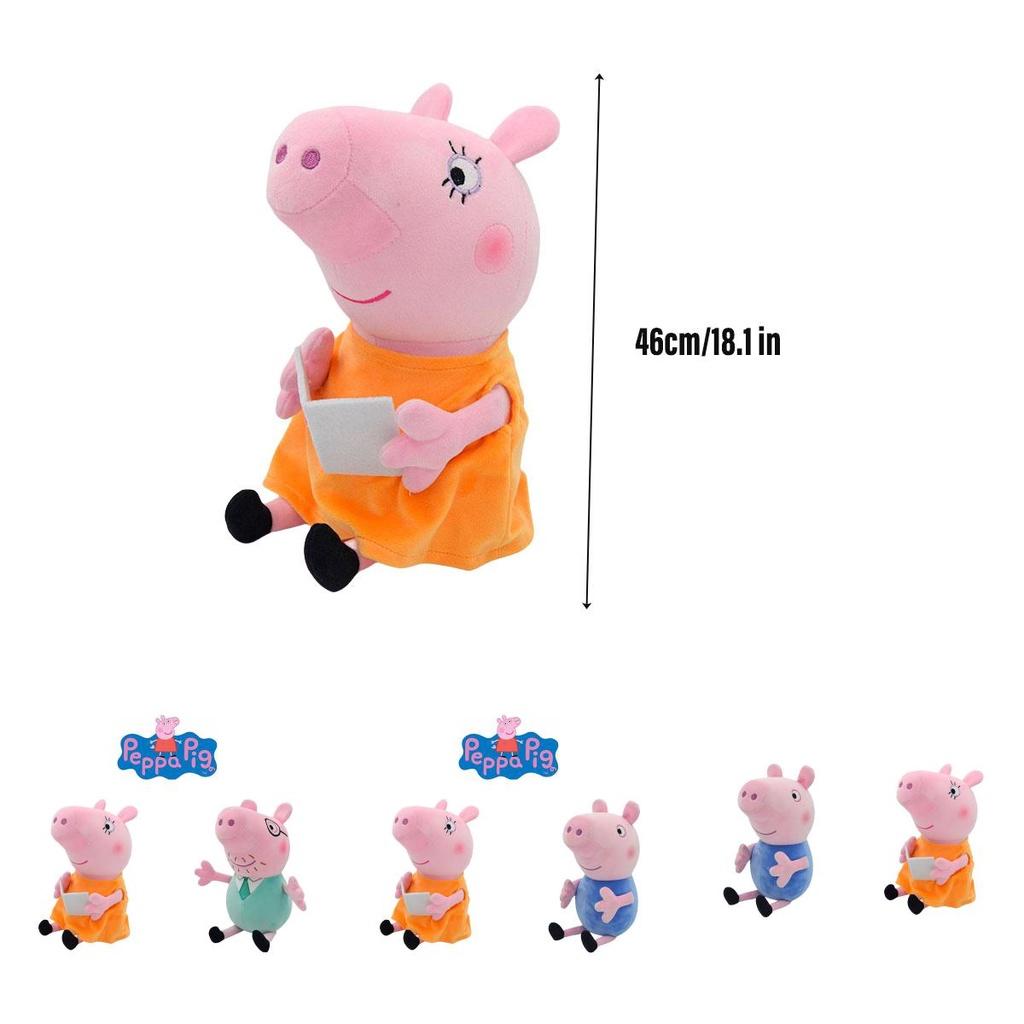 Peppa Pig Plush Toy Soft And Cuddly Stuffed Animal For Kids