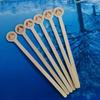 100 Count Wood Stir Stick for Coffee and Drinks 5.9Inch Stirring Rod Coffee Supplies Wood Beverage Mixer for Restaurant