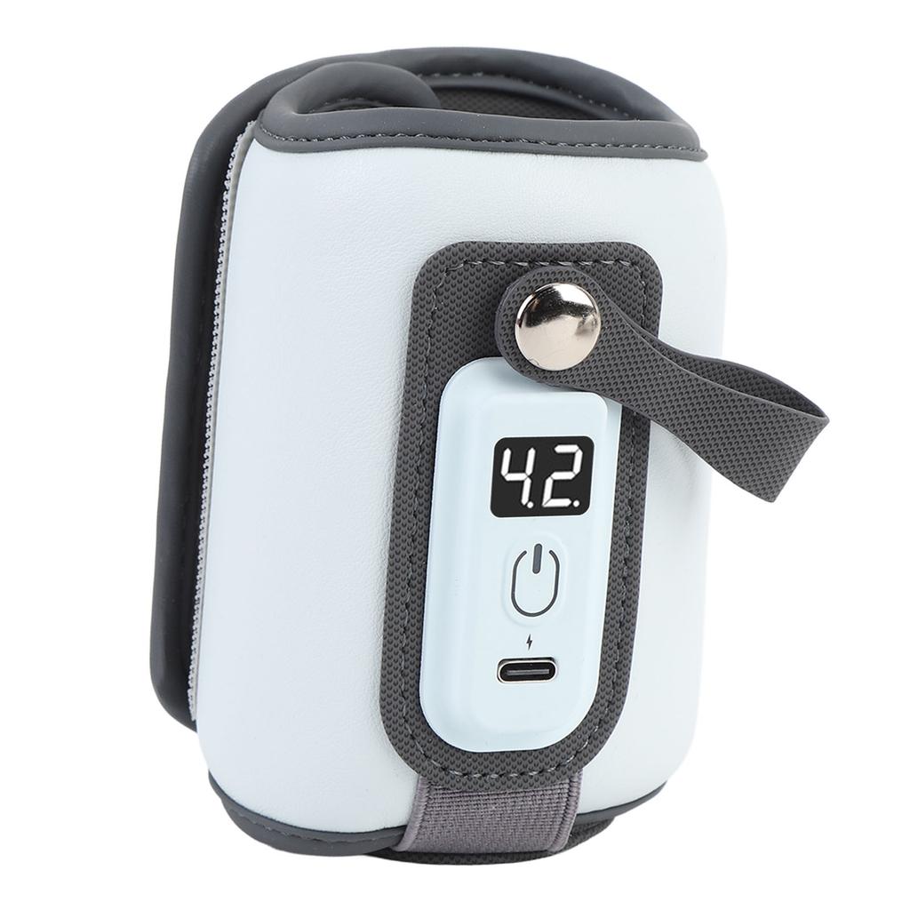 Baby Milchwärmer 5 Einstellbare Temperaturstufen LCD-Anzeige Tragbar Schnellheizend Babyflasche