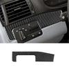 Carbon Fiber Interior Driver Side Dashboard Cover Trim For BMW 3 Series E46