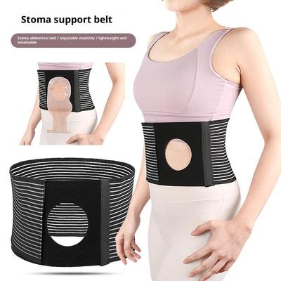 1Pcs L/M Breathable Ostomy and Hernia Support Belt Unisex Abdominal Binder for Stoma Care and Comfort